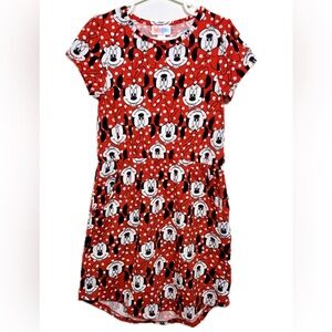 Disney Minnie Mouse LulaRoe Mae twirl dress size 8- rare/HTF.